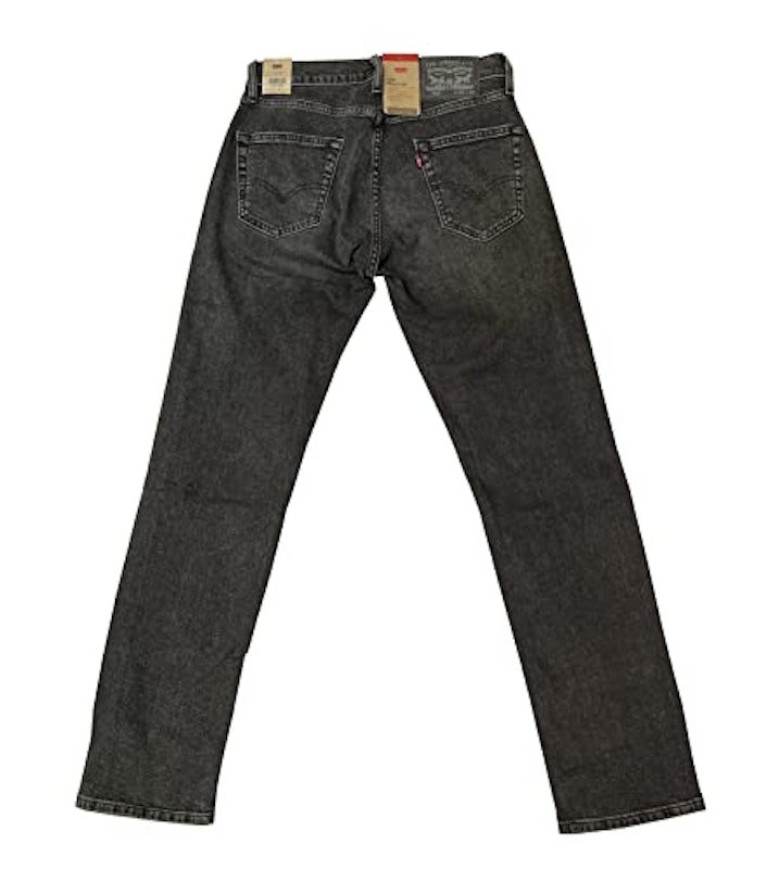 505 REGULAR BLACK DENIM PANTS 2