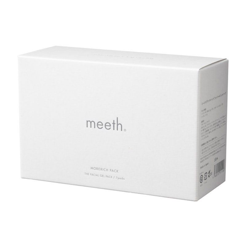 ミース　meeth モアリッチパック　炭酸パック　一箱スキンケア/基礎化粧品