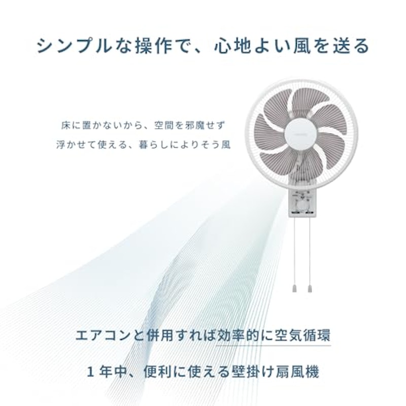 壁掛け扇風機 2