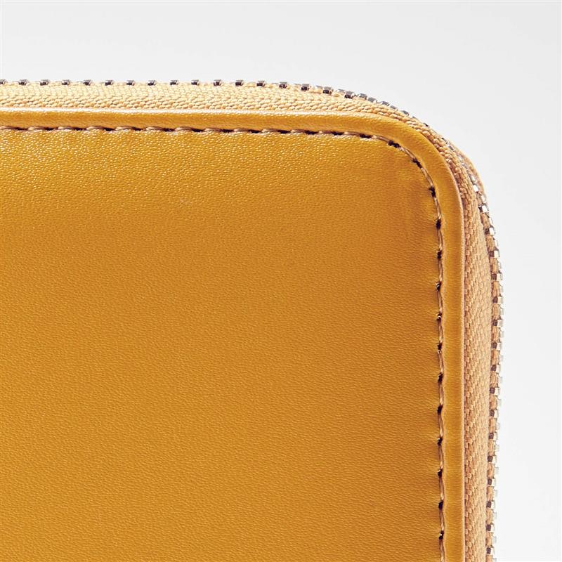ワンポイント刺繍のギャルソン長財布 10