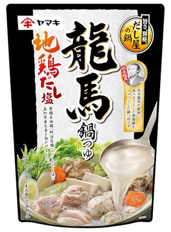 龍馬鍋つゆ 地鶏だし塩 1
