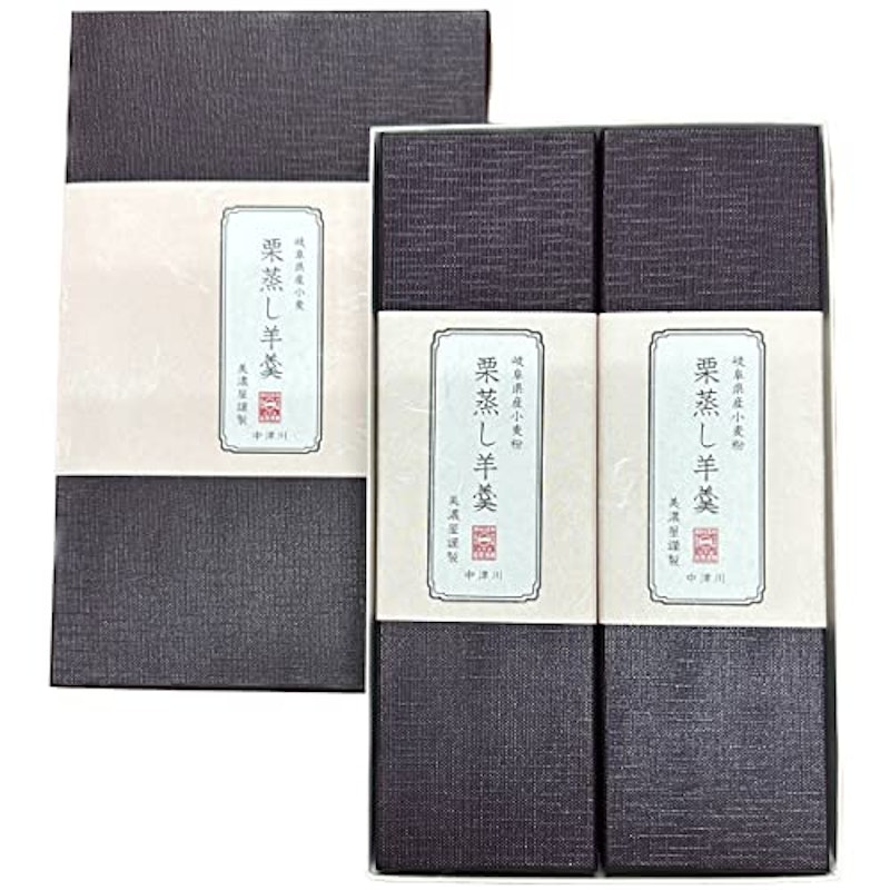 栗蒸し羊羹 1