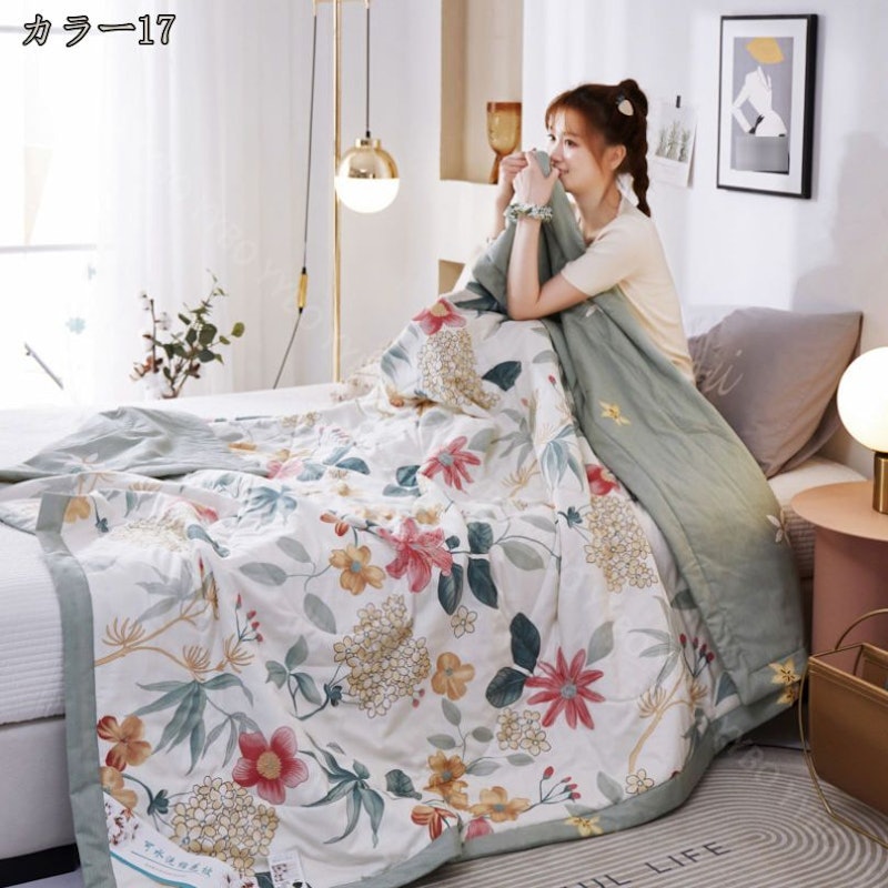 夏肌掛け布団 22