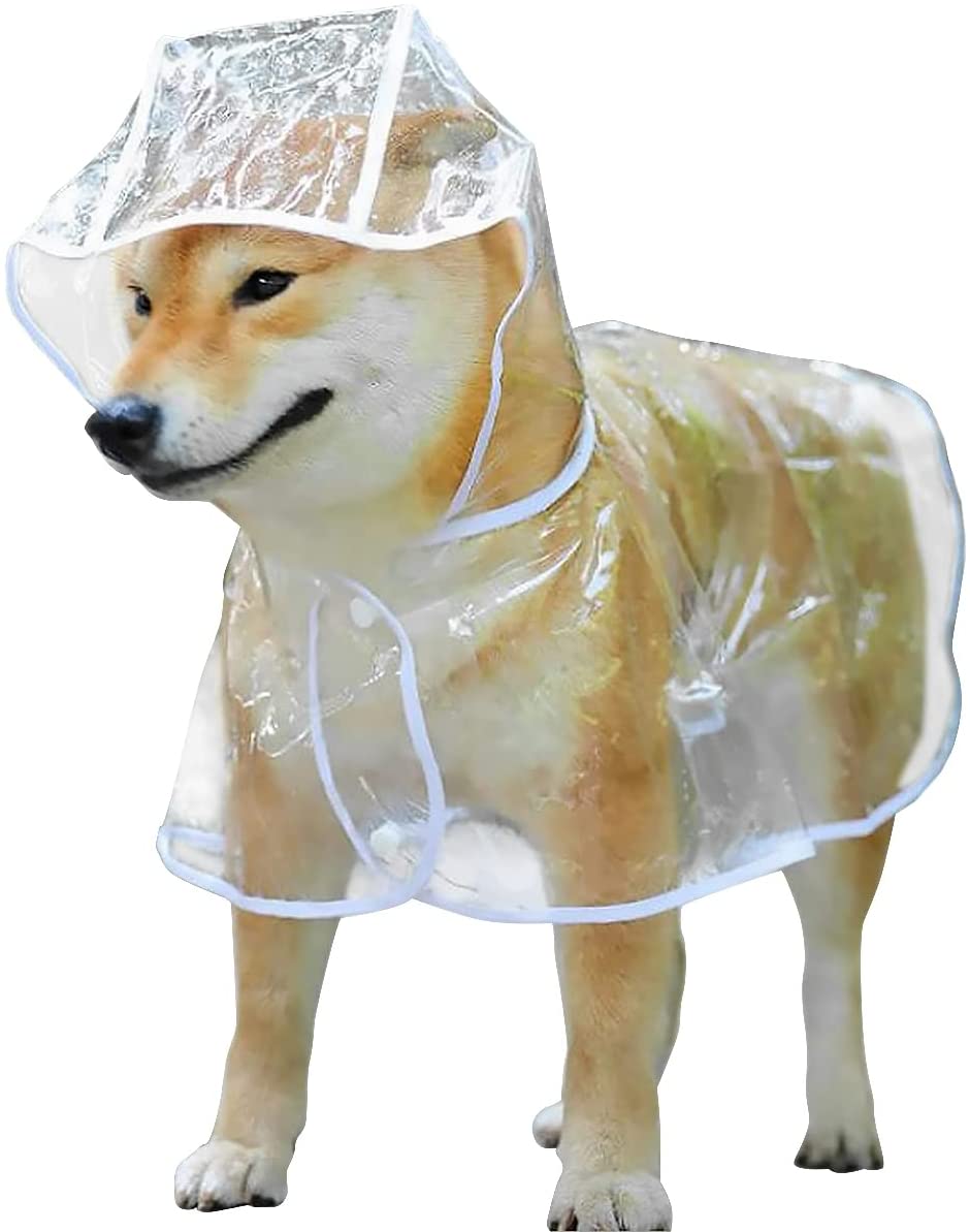 犬用レインコート 犬服 レインコート 中大型犬 反射テープ付き ポケット 梅雨 雨具 ポンチョ カッパ 雨の日 散歩 ペット服 防水 かわいい Dtpaghyc2i 犬服 アクセサリー Www Robotnature Com