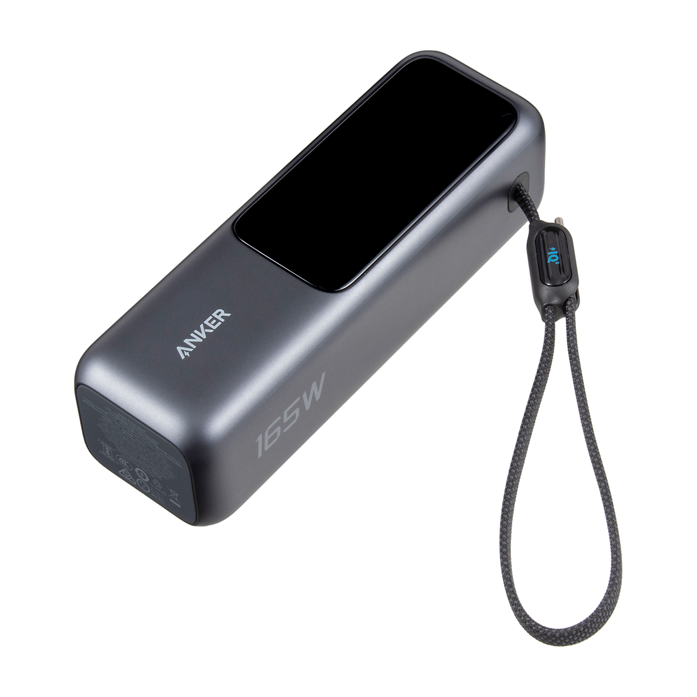 Anker Power Bank（25000mAh, Built-In & 巻取り式USB-Cケーブル）を