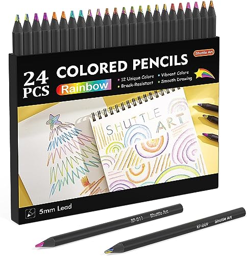 Colored Pencils Rainbow Colors 1