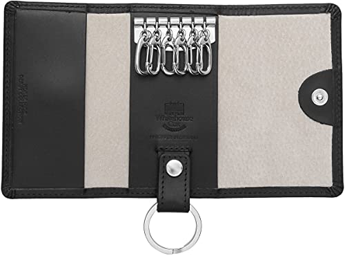 【新品未使用】　Whitehouse Cox キーケース ネイビー/レッド Whitehouse Cox ホワイトハウスコックス S9692 キーケース