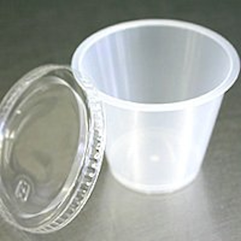 耐熱プリンカップ フタ付 1