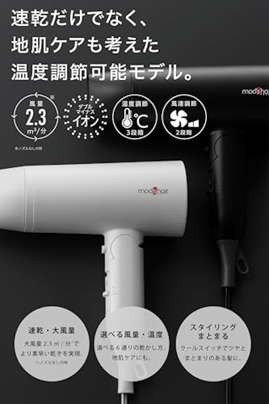 ダブルイオン ヘアードライヤー 2