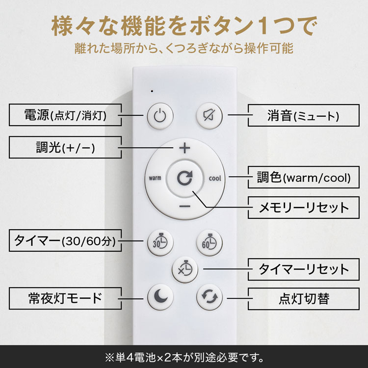 シーリングライト 6