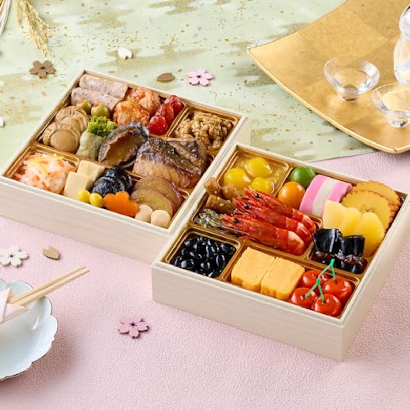 本格伝統おせち 二段重 桜春 1
