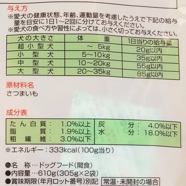 ペティオ さつまいもを全24商品と比較！口コミや評判を実際に使ってレビューしました！ | mybest