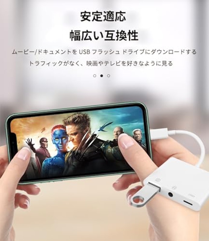 Lightning USB 変換ケーブル 3