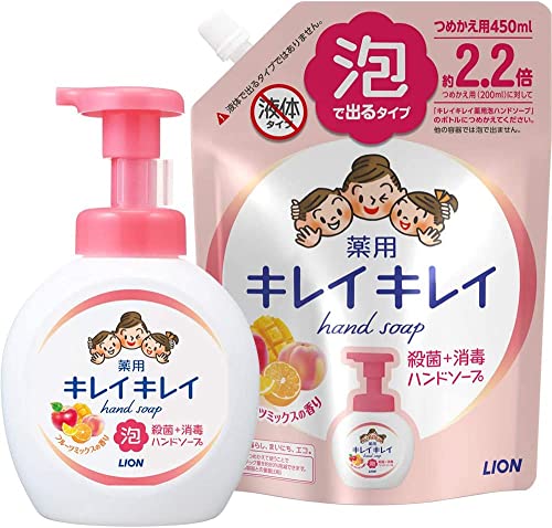 薬用泡ハンドソープ フルーツミックスの香り 1