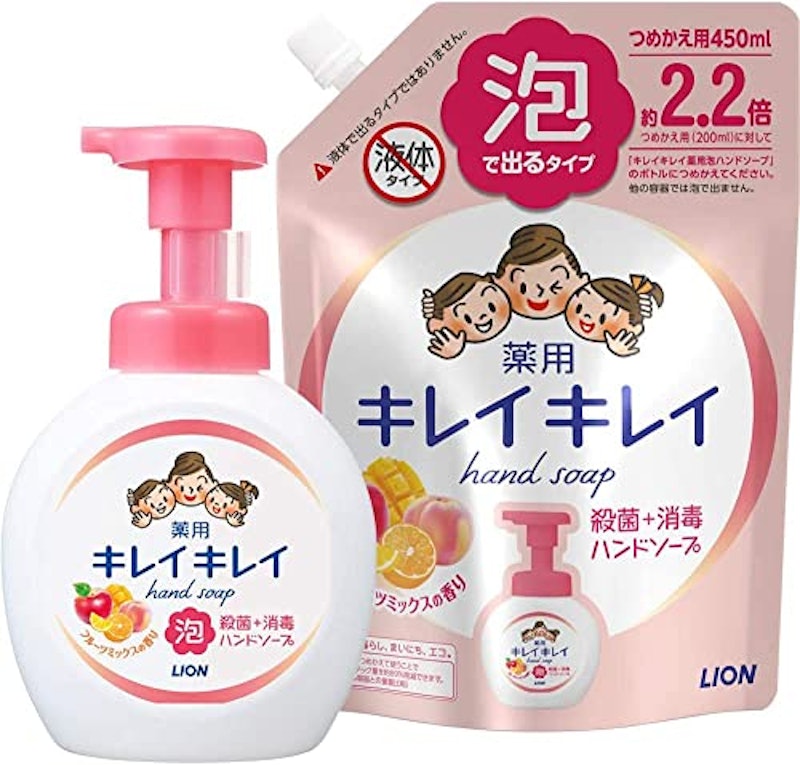 薬用泡ハンドソープ フルーツミックスの香り 1