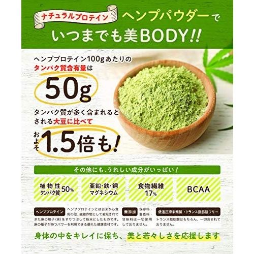 ヘンププロテイン 4