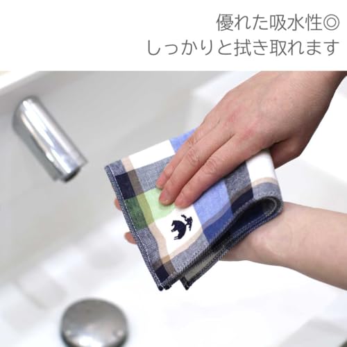 表ガーゼ地裏タオルハンカチ 5
