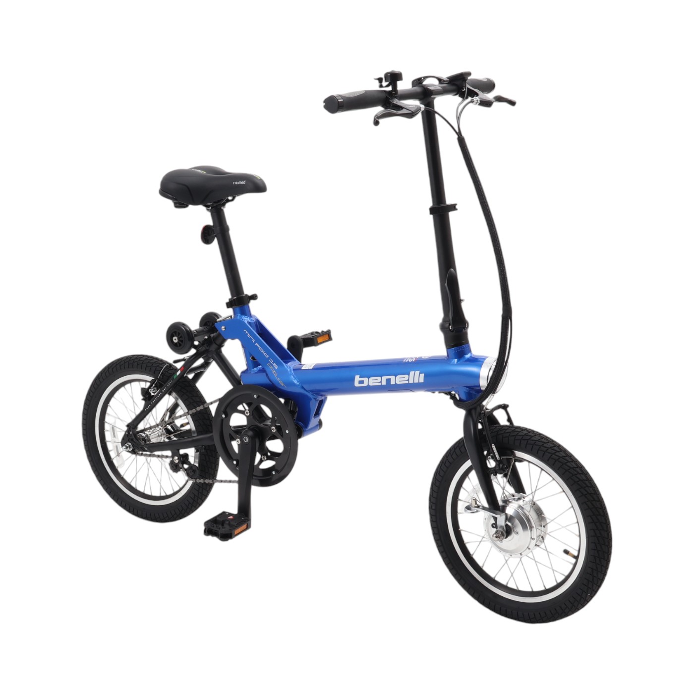 【PELTECH】TDN-208L ブルー×ブラック 電動アシスト折り畳み自転車 20インチ 折り畳み電動アシスト自転車 外装6段変速 【簡易組立必要品