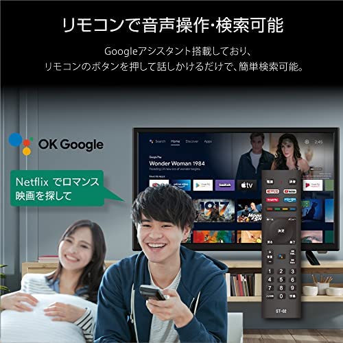 WIS ASTEX チューナーレススマートテレビ用リモコン 磯臭 ST-02