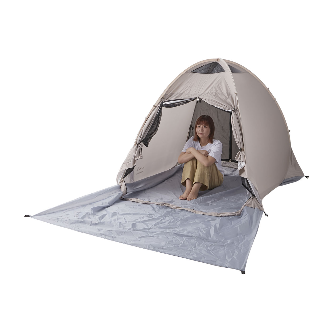 未使用✨ドーム型✨4~5人用】BUNDOK カワセ テント BDK-19 【