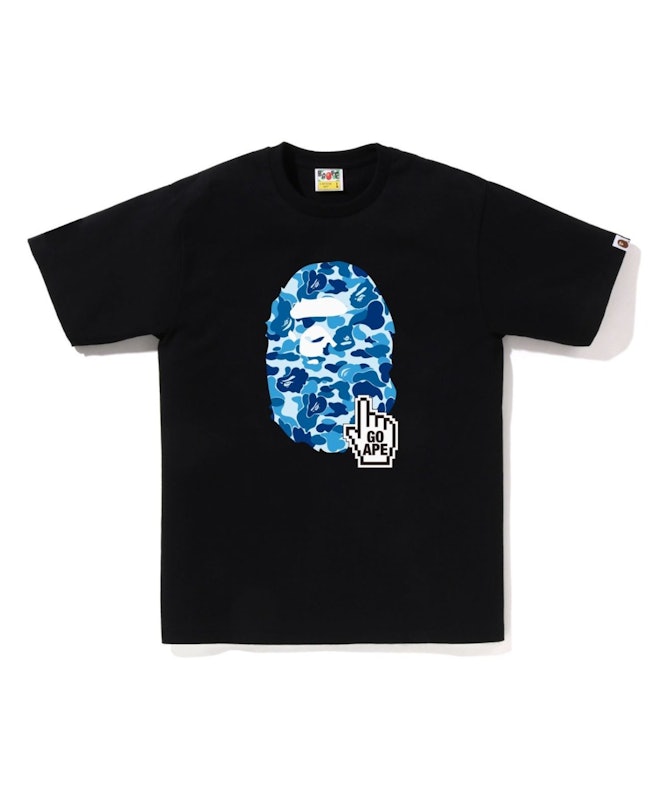 ABC CAMO GO APE POINTER APE HEAD TEE BAPEC 1