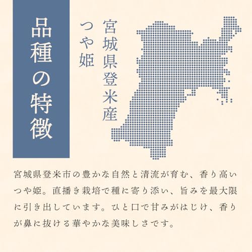 お米場 田心 登米産つや姫 3