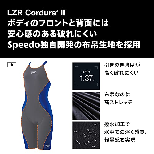Speedo プロハイブリッド2オープンバックニースキン 4