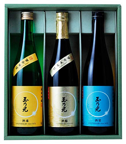 玉乃光 純米大吟醸・純米吟醸 受賞酒 飲み比べセット 1
