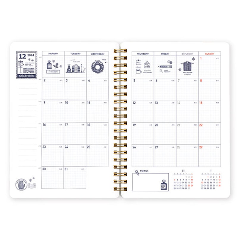 2025 eric×klaid Ring diary B6 6