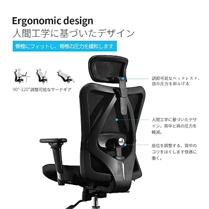 メッシュチェア 3