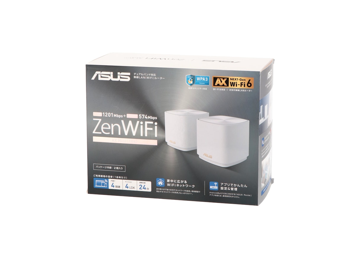 ASUS ZenWiFi AX Mini (XD4)をレビュー!クチコミ・評判をもとに ASUS ZenWiFi AX Mini (XD4)をレビュー!クチコミ・評判をもとに