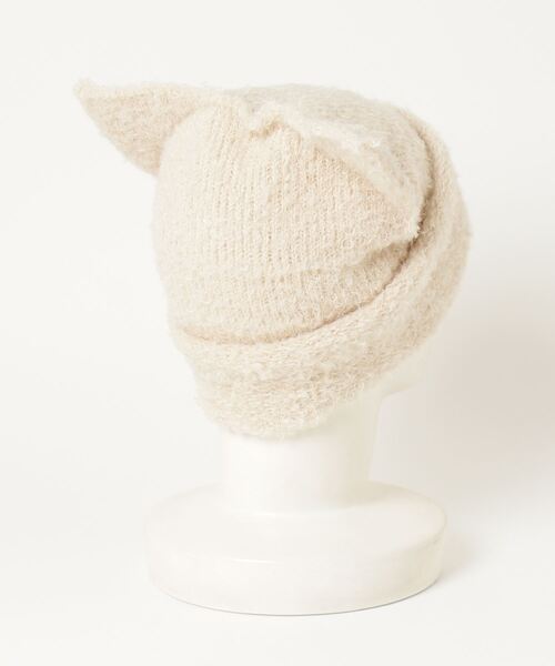 ワンポイント猫耳ニットCAP 2