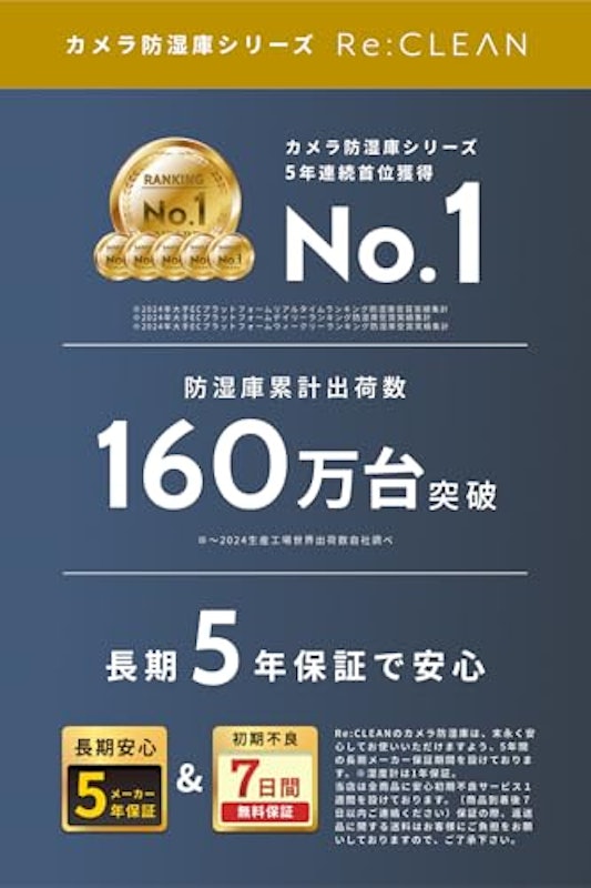 Re:CLEAN 防湿庫 3