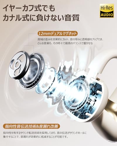イヤーカフ型 イヤホン 3