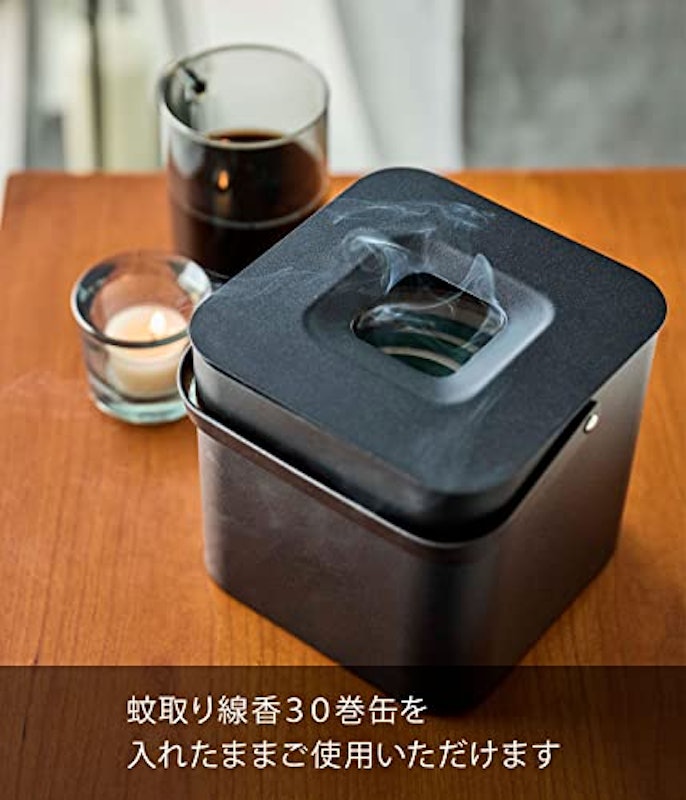 そのまま入れられる蚊取り線香収納ポット 4