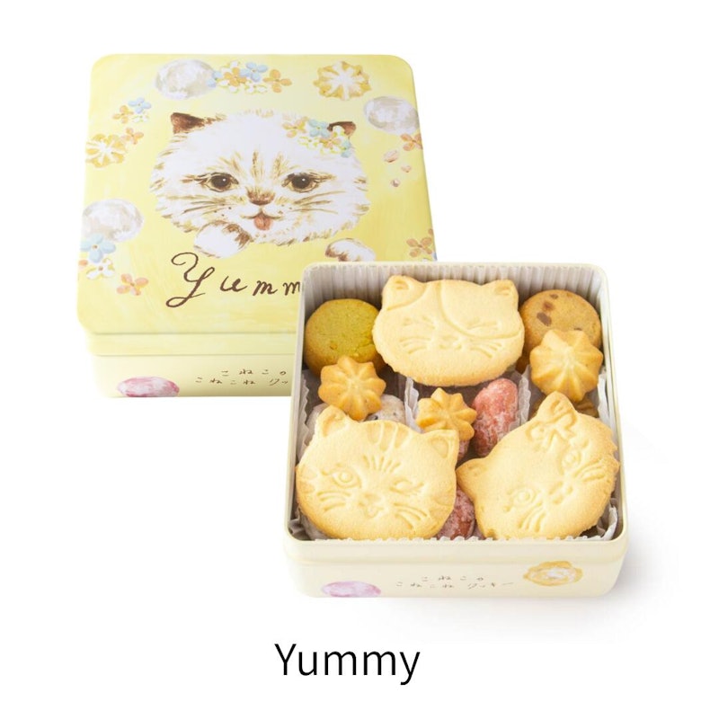 こねこのこねこねクッキー缶 8