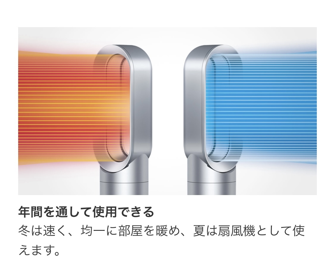 Hot+Cool Jet Focus ファンヒーター 2