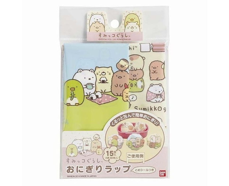 すみっコぐらし おにぎりラップ 1