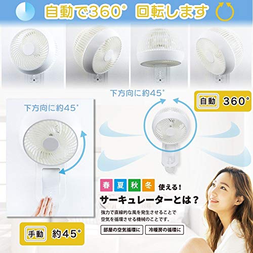 壁掛式サーキュレーター 4