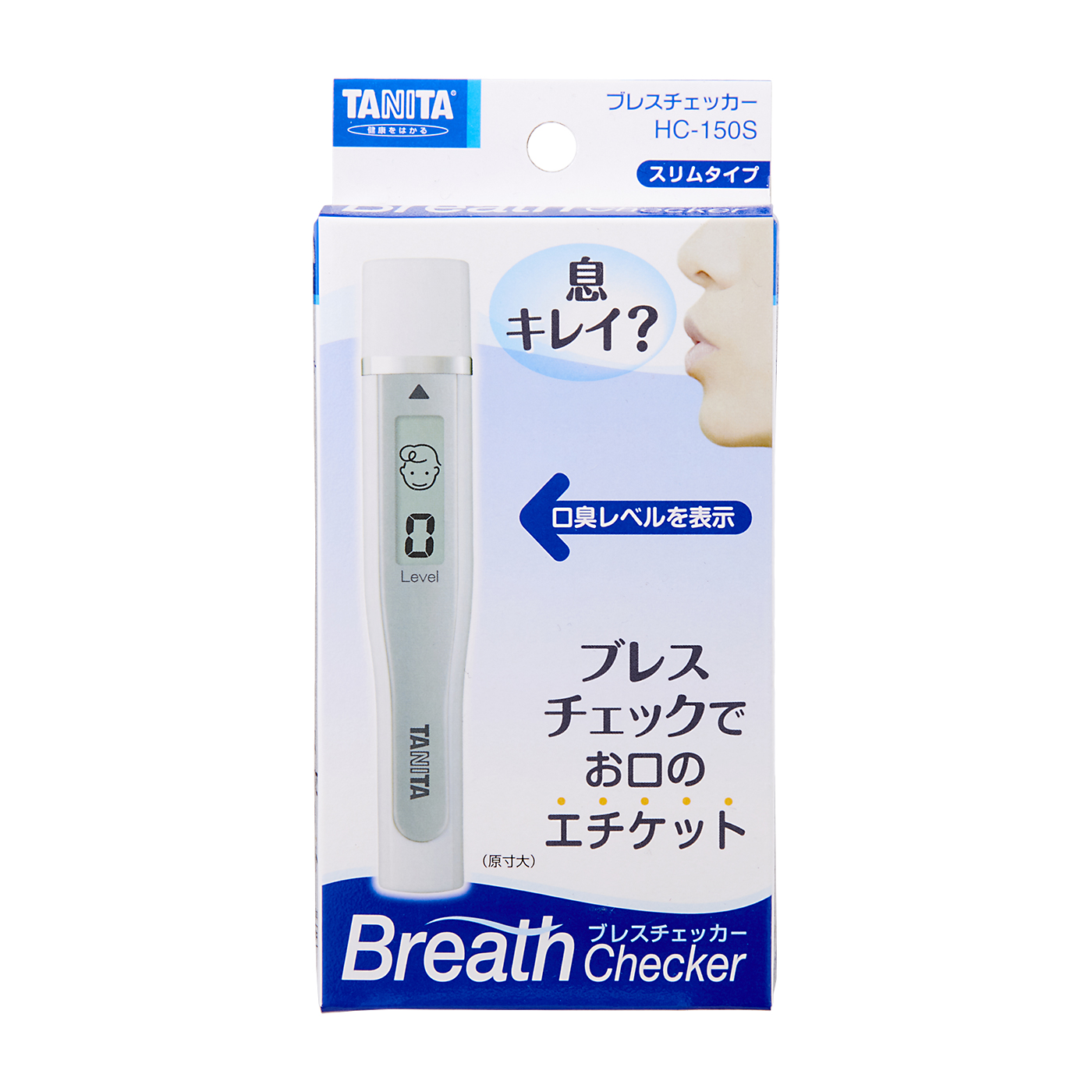 口臭チェッカー ブレスチェッカー エチケット 口臭対策 OHM 07-8991 HB