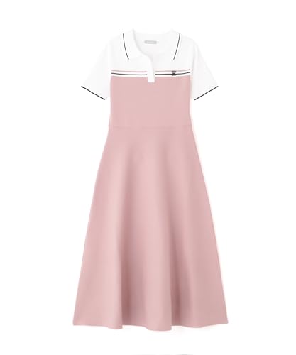 JILL by JILLSTUART 配色切り替えポロシャツワンピース 1