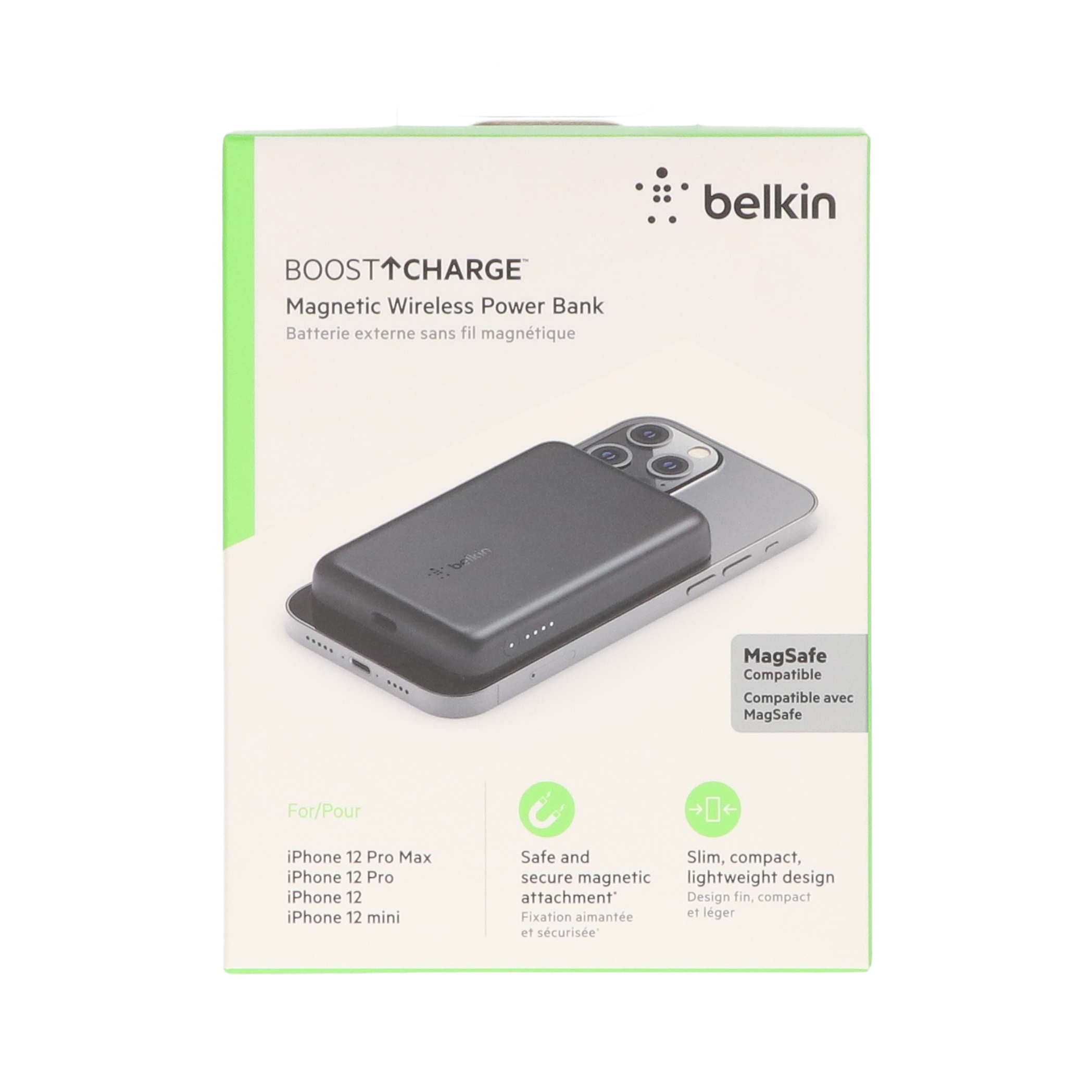 BOOST↑CHARGE MagSafe対応 磁気ワイヤレスモバイルバッテリ 6
