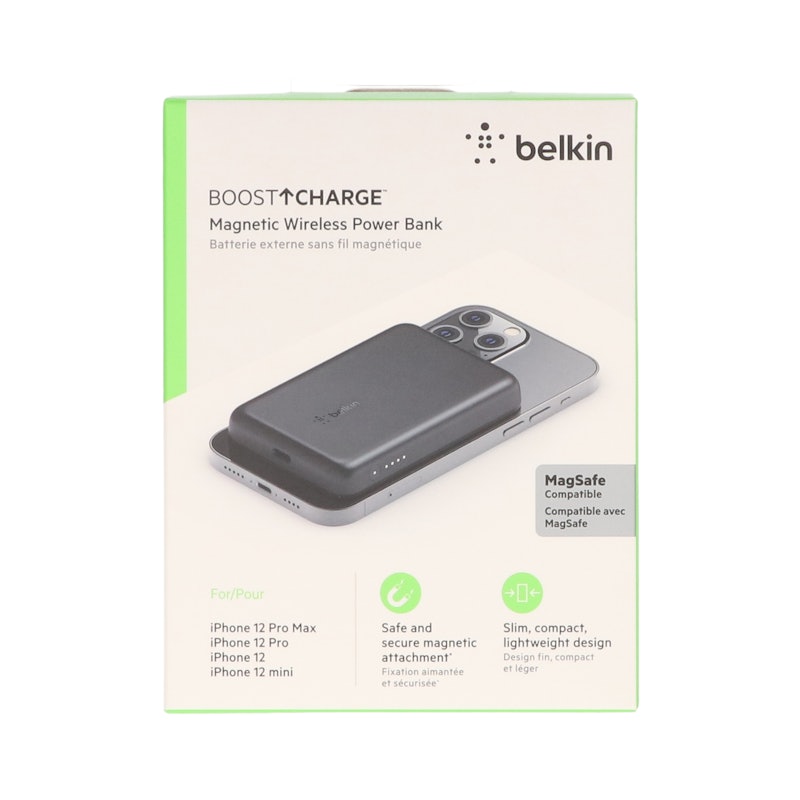BOOST↑CHARGE MagSafe対応 磁気ワイヤレスモバイルバッテリ 6