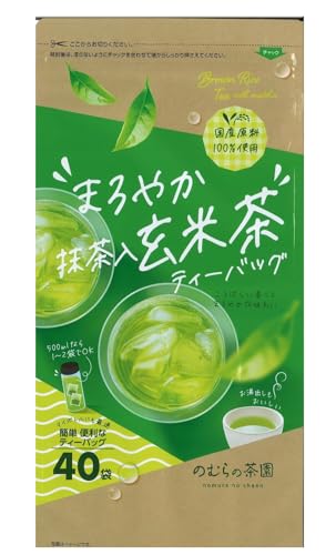 まろやか抹茶入玄米茶ティーバッグ 1