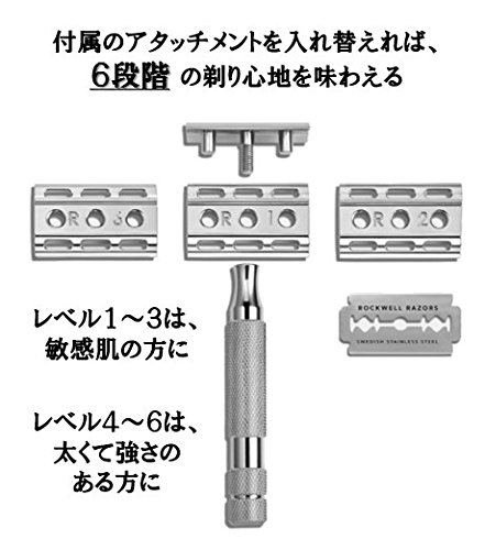 Rockwell 両刃 カミソリホルダー 3
