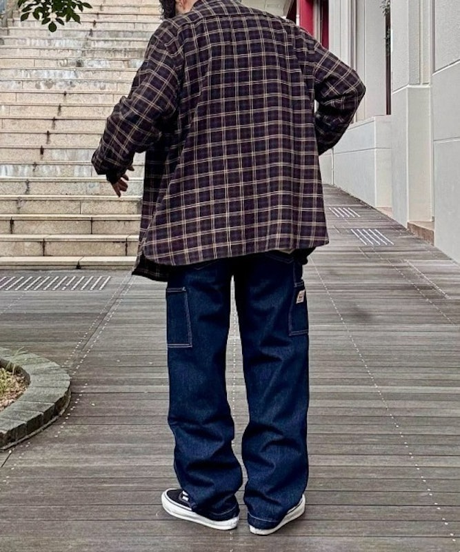 WORKWEAR 568 STAY LOOSE ダブルニー ジーンズ 5