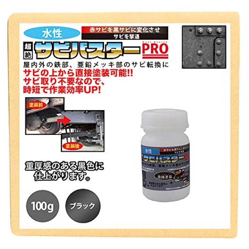 水性錆転換塗料 超絶さびバスターPro 1