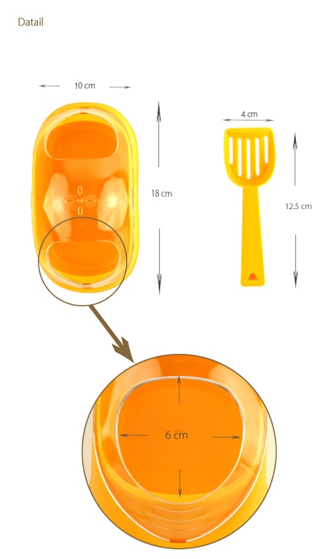 ハムスター用トイレ 2