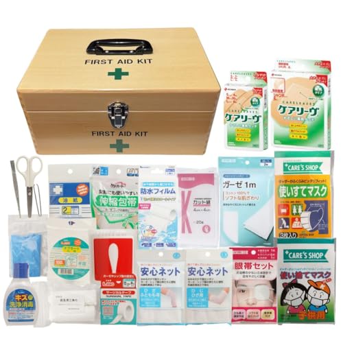 木製救急セット 1