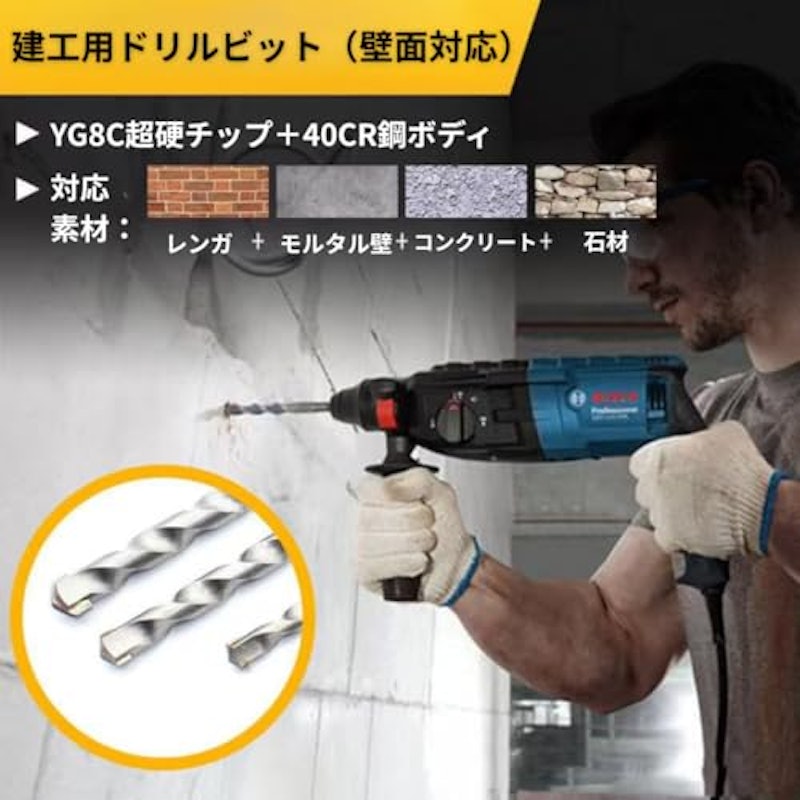 マルチドリルビットセット 3